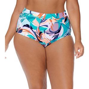 Raisins Women's Korakia Island Plus Size Bikini Bottom Multicolor 14W